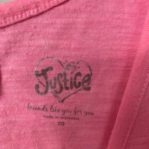 NWOT Justice “Love Is Sweet” Cupcake Tank Top - Picture 4 of 6